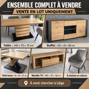 Salle à manger complète