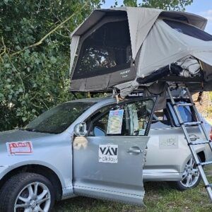 PORSCHE CAYENNE 4X4 UTILITAIRE AMÉNAGÉE + TENTE DE TOIT DOMETIC – 14.500 €