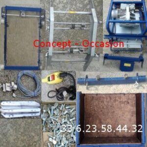 Monte charge Aluminium Nevada Couvreur 14 m
