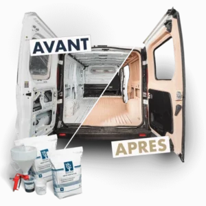 Kit isolation au liège projeté
