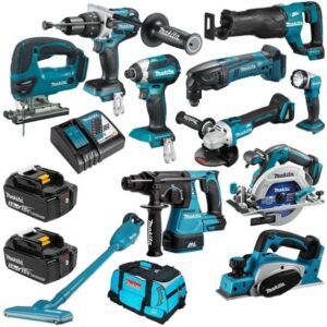 Makita 18V Combo Kit Original Cordless Power Tool Set Lithium Battery Full Tool Kit