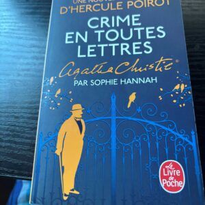 Crime en toutes lettres d'Agatha Christie.