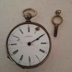 Montre à gousset en argent