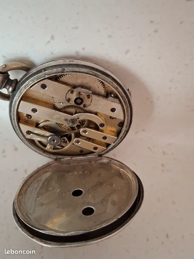 Montre à gousset en argent – Image 4