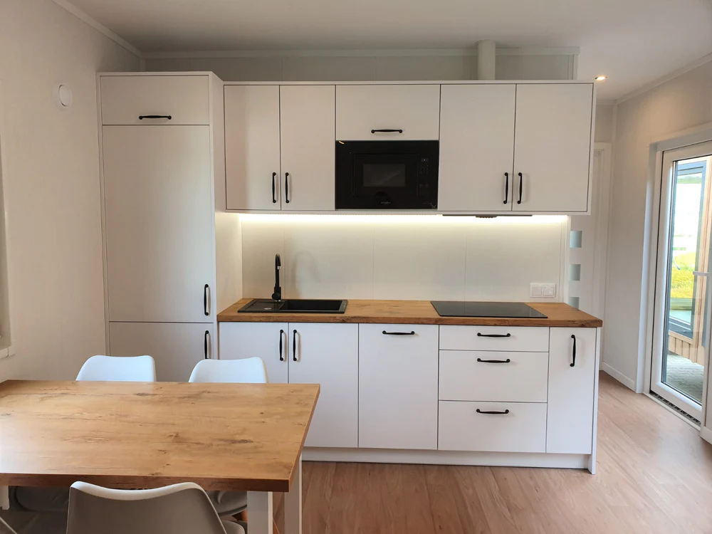 Maison remorque mobile 40 pieds x 8, type T2, isolée 4 saisons – Image 7